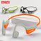 Bone Conduction Headphones 15H Playtime, Open Ear Headphones Wireless Earbuds Sport Headphones with Mic Headset