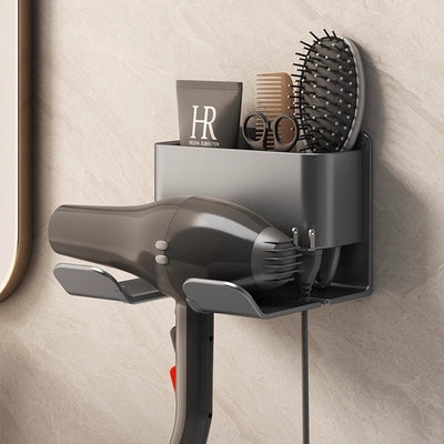 No-Drill Bathroom Wall-Mounted Shelf