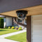 Flashing Red LED Fake Security Camera – Hemisphere Design, CCTV Simulation, Warning for Homes, Shops, Factories, and Offices