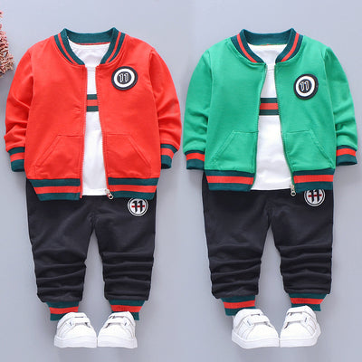 Autumn Children's Three-Piece Suit