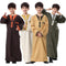 Muslim Arab Middle Eastern Youth Embroidered Round Neck Boy Robe