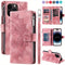 PU Leather Flip Wallet iPhone Case for iPhone 7–15 Series – Card Slots, Magnetic Closure & Wrist Strap