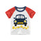 Summer boy cartoon short sleeve t-shirt