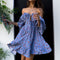 Printed Resort Dress With A Tie-Waist Design
