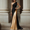 Womens Stylish And Elegant Satin Dress