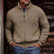 Mens Printed Long-Sleeve Zip-Up Hoodie Top