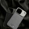 Business Luxury iPhone Case – Metal & Faux Leather, Shockproof Back, Frameless Design, Built-In Aromatherapy, Compatible with iPhone 14/14 Pro, 15/15 Pro/Pro Max, 16/16 Pro/Pro Max, 17/17 Pro/Pro Max