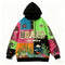 Fashion Casual Printed Polyester Sweater