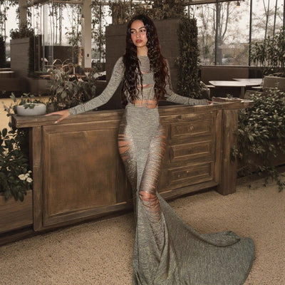 Autumn Fashion Elegant Long-sleeve Sexy Dress