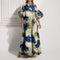 Womens Stylish Casual Sleeveless Printed Dress