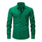 Lightweight Stretchy Plus-size Wrinkle-resistant Long-sleeve Shirt Thats Easy To Care For