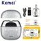 Kemei KM-T288 Pocket-Sized Electric Shaver | Cordless, Quick Charge, One Touch Start, Stainless Steel, USB Charging, Lithium Battery, Non-washable