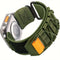 Sturdy Nylon Military Apple Watch Strap – Braided Single-Loop, Compatible with 38–49mm