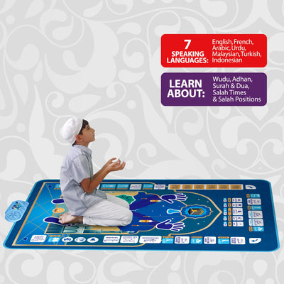 Electronic Interactive Children’s Prayer Mat – Multilingual Learning in 7 Languages