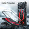 Suitable for iPhone 17 ProMax without front safety glass, metal frame anti fall phone protective case, rear camera lens all inclusive, iPhone 16 ProMax aluminum alloy sports car appearance, hard phone case