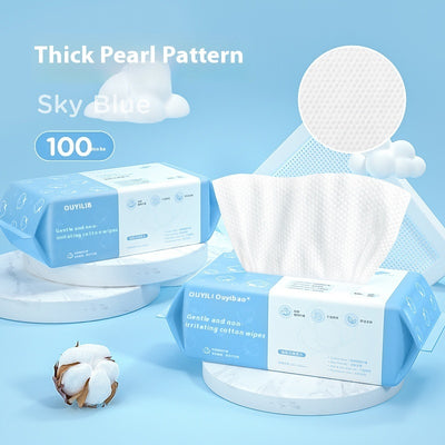 Face Cloth Disposable Pure Cotton Household Removable Thickened Cotton Soft Towel