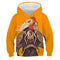 Cyberpunk 3D Full Color Children's Cweater Hoodie