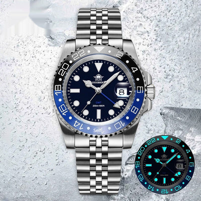 Business Mens Analog Waterproof Quartz Wristwatch
