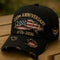 Korean-style Versatile Vintage Distressed English Baseball Cap