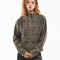Womens Retro Star-Studded Suede Stand-Up Collar Coat