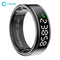 Smart Ring with Display Screen and Touch, Wireless Charging, Health Manager, 5 ATM Waterproof For Men Women
