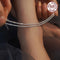S925 Sterling Silver Beach Anklet Star Shiny High Sense Leg Chains Choker Anklet for Women Fine Jewelry