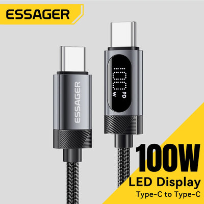 USB C Cable For iPhone, Xiaomi & Huawei Fast Charging For Macbook iPad Type C