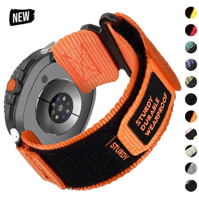 Nylon Loop Strap For Samsung Galaxy Watch8 Classic 46mm Sports Bracelet For Galaxy Watch 8 40 44mm Replacement Band Accessories