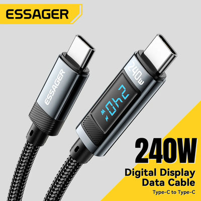 USB Type C To USB C Cable 3.1 Fast Charging Charger Wire For Macbook Pro Xiaomi Samsung Laptop USBC Cord