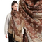 Ethnic Paisley Embroidered Viscose Hijab Scarf – Elegant Muslim Women Shawl & Wrap
