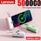 Lenovo 500000mAh Capsule Power Bank High Capacity Super Fast Charging Powerbank  Portable External Battery For All Phones 2026