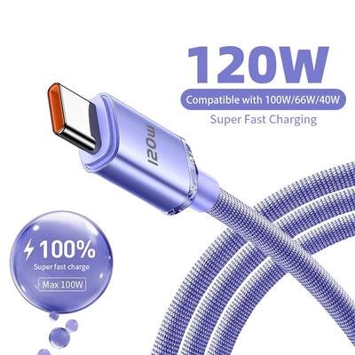 USB Type C Fast Charging Cord USB C Quick Charge Phone Cables