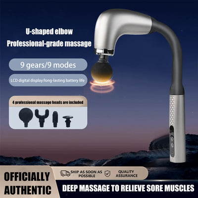 Electric Fascial Gun Massager Body Relaxation Trigger Point Massage Machine for Fitness Hammer