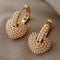 2 Lovely And Personalized Love Pearl Earrings For Women As A Romantic Valentine's Day Gift