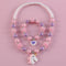 Trendy Kids Rabbit & Bear Beads Necklace