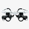 Hot-Selling 2x LED Watch Repair Magnifier | Head-Mmounted Magnifying Loupe, Adjustable Headband, 8x/15x Eye Glasses Loupe (Watch/Jewelry Making)