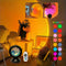 Vibrant Sunset Projection Light - 16-Color Spectrum, USB Remote Control, Dynamic Color Changing LED Light -Creates Warm Home