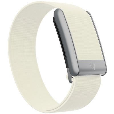 Replacement Strap for Whoop 5.0 – Waterproof Nylon Woven Sports Band with Matte Silver U-Shaped Metal Frame