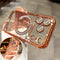 Phone Case - The Edge Diamond-Plated TPU Case Is Designed for The for iphone 17 Pro Max Air Series, Featuring a Luxurious Diamond Edge And Supporting Wireless Charging with a Built-In Lens Film Protector