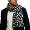 2pcs Abstract Long Scarf,Gallery Opening Bold Abstract Print Makes Artistic Statement,vacation,daily Life,evening Party,Office Appropriate Subtlety For Women Men