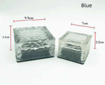 Outdoor Solar Ice Brick Light Courtyard Lamp