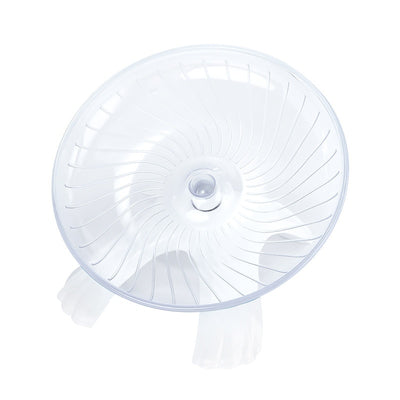 Hamster Running Wheel Flying Saucer Silent No-stick Feet Exercise Treadmill