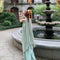Womens New Chinese Style Sleeveless Halterneck Dress