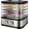 5-Tray Food Dehydrator with Adjustable Temperature & 72H Timer, 240W, LED Display