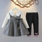 Three-piece Suit For Girls, Western Style Autumn Infant Clothes